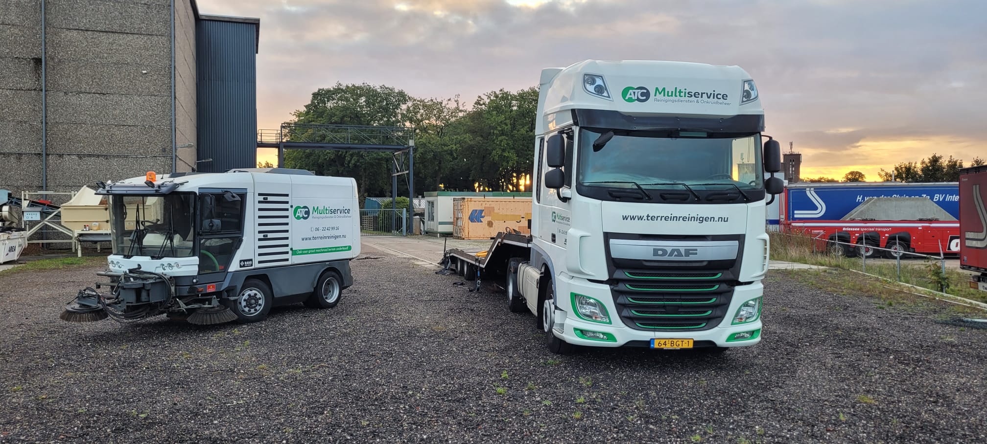 Servicewagen voor ondersteuning op locatie | ATC Multiservice