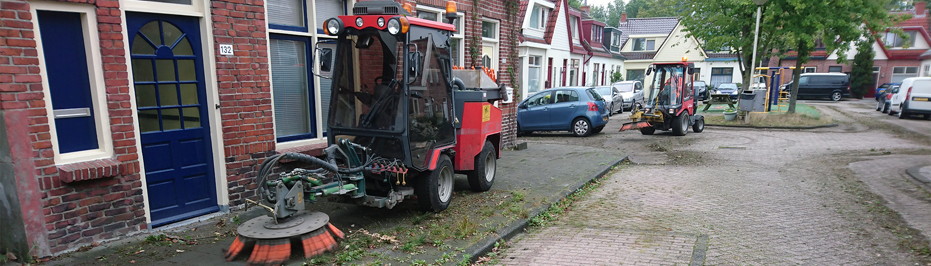 Veegmachine voor straten en terreinen | ATC Multiservice